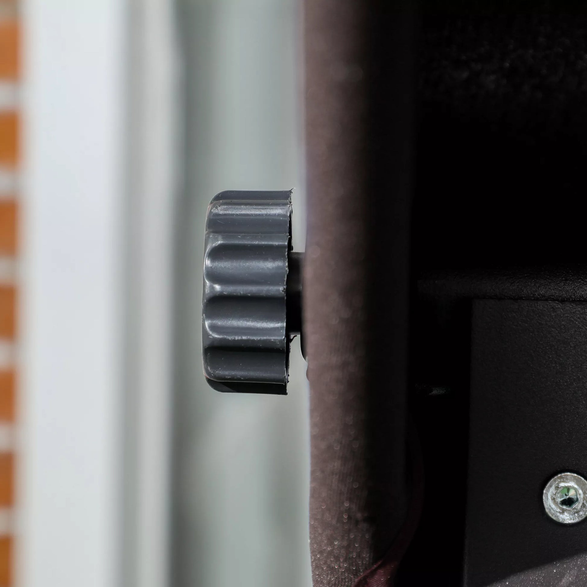 Sodo sūpynės su stogeliu, für 3 Personen, verstellbares Sonnendach, bis 270 kg, braun, 198 x 118 x 168 cm