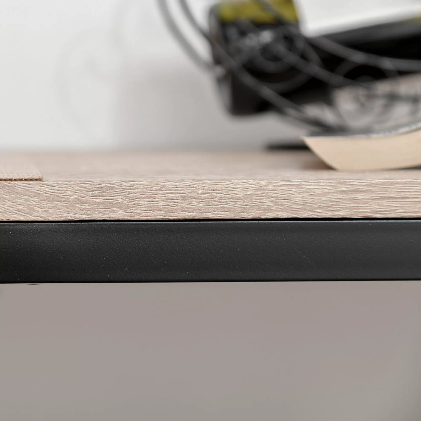 Baro stalo ir kėdžių komplektas, valgomojo stalas su 2 kėdėmis ir atlošais, virtuvės stalas, natūrali spalva + juoda