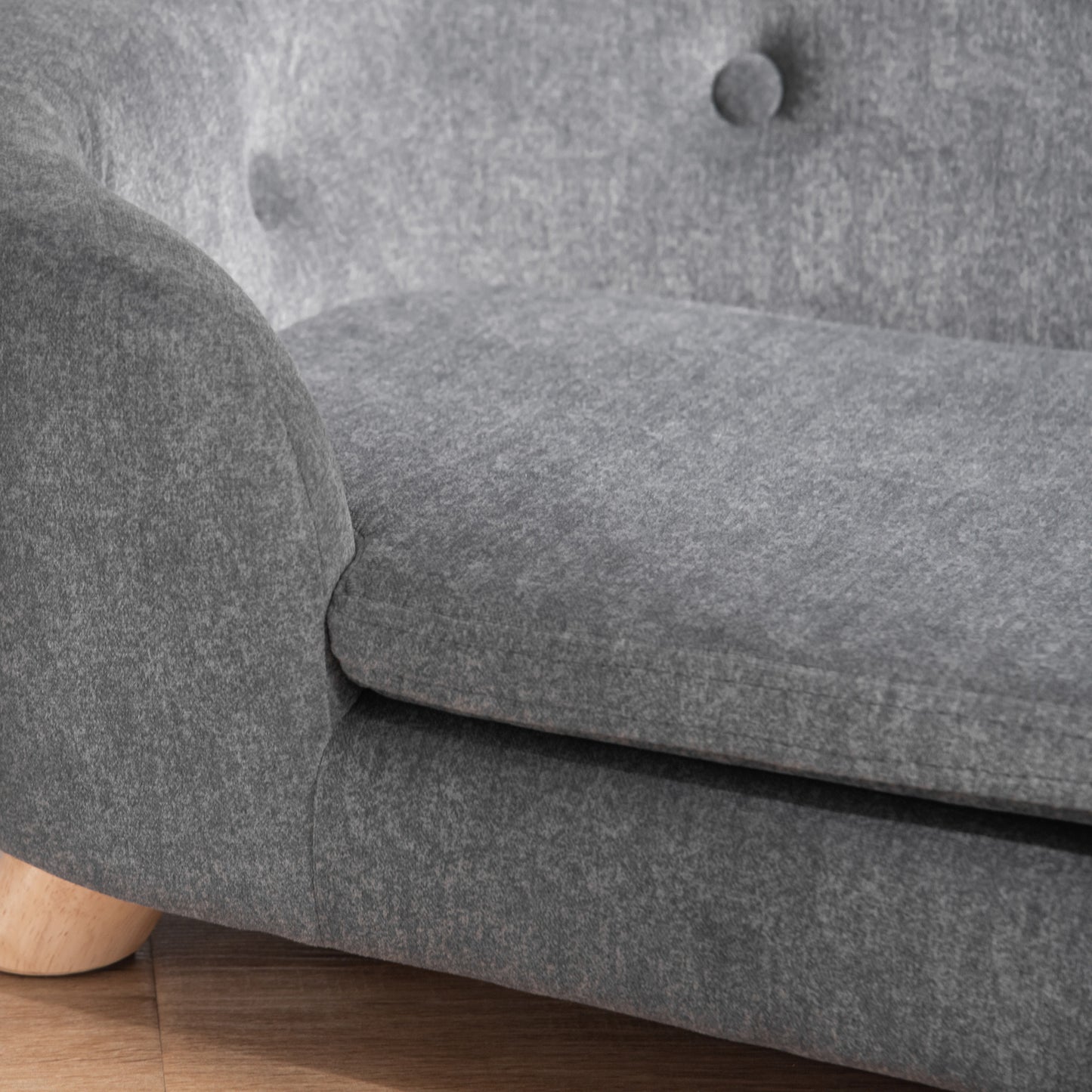 Sofa augintiniams, šunų kilimėlis, šunų lova, šunų sofa, šunų kušetė, katės sofa su pagalvėle, galinė kišenė, pliušas, putplastis, pušies mediena, tamsiai pilka, 70 x 47 x 30 cm