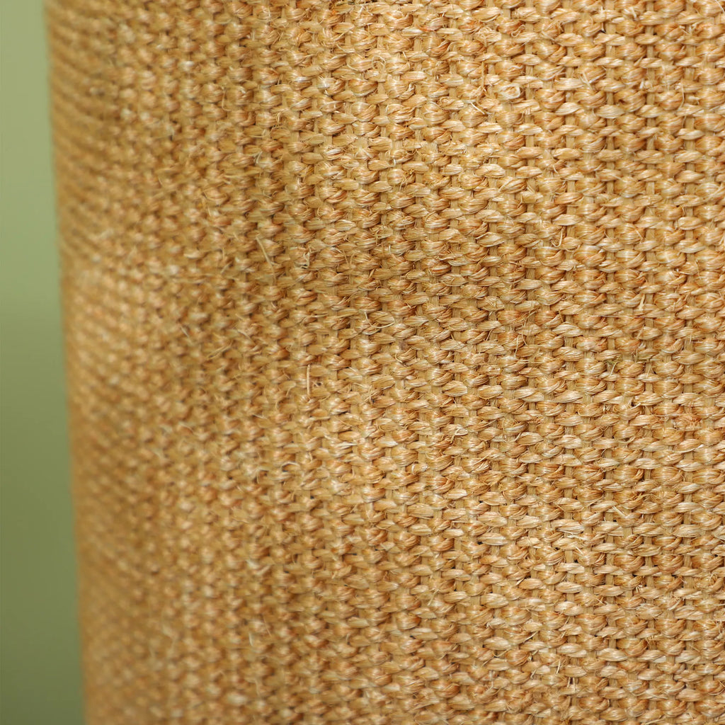 Katės medis su daug vietos, pliušiniu apmušalu, sizalio paviršiumi, Φ35 x 60H cm, rudos-smėlio spalvos, 10 kg