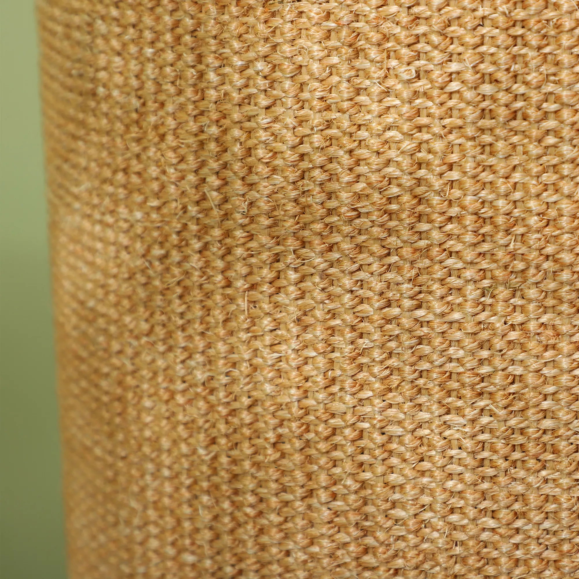 Katės medis su daug vietos, pliušiniu apmušalu, sizalio paviršiumi, Φ35 x 60H cm, rudos-smėlio spalvos, 10 kg