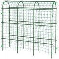 Didelis lankstus lankas, paukščių apsaugos tinklas, lengvas montavimas, metalas, 43 x 182 x 183 cm
