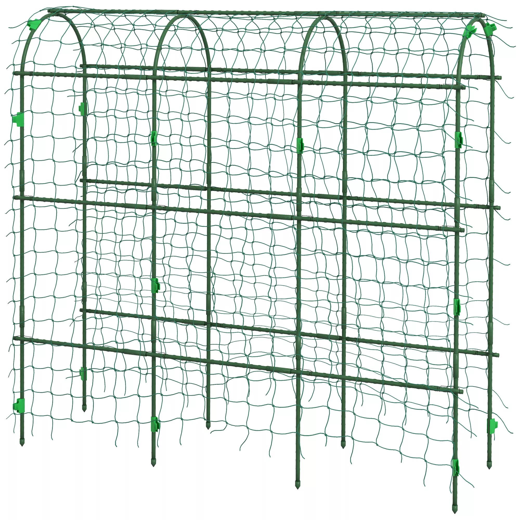 Didelis lankstus lankas, paukščių apsaugos tinklas, lengvas montavimas, metalas, 43 x 182 x 183 cm