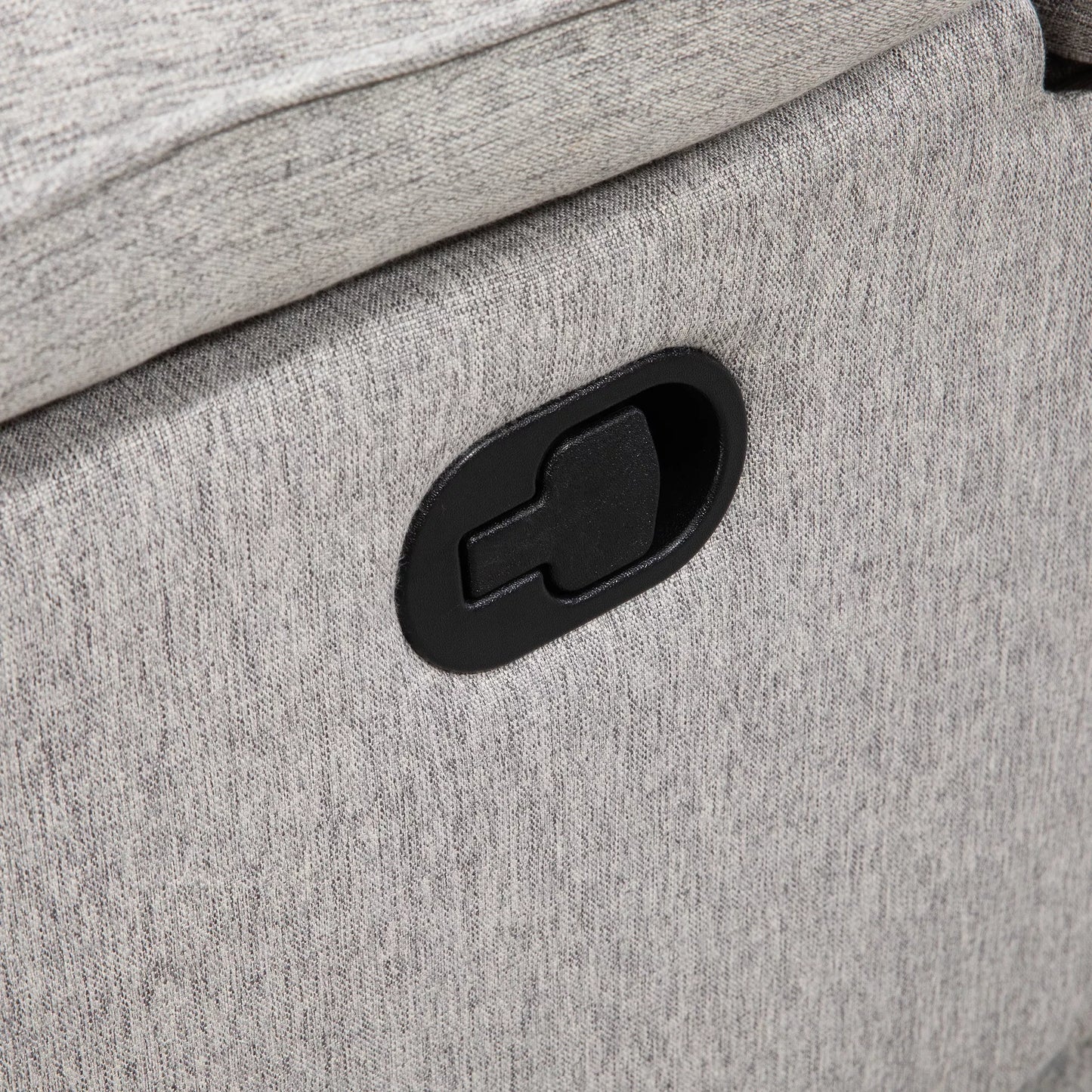 Relaksacinis krėslas, atlošiamas, patogus, 89x101x105 cm, Pilkas