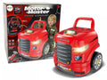 Žaislinis dirbtuvių sunkvežimis Motor-Master, 51 detalė, 45×36×42 cm
