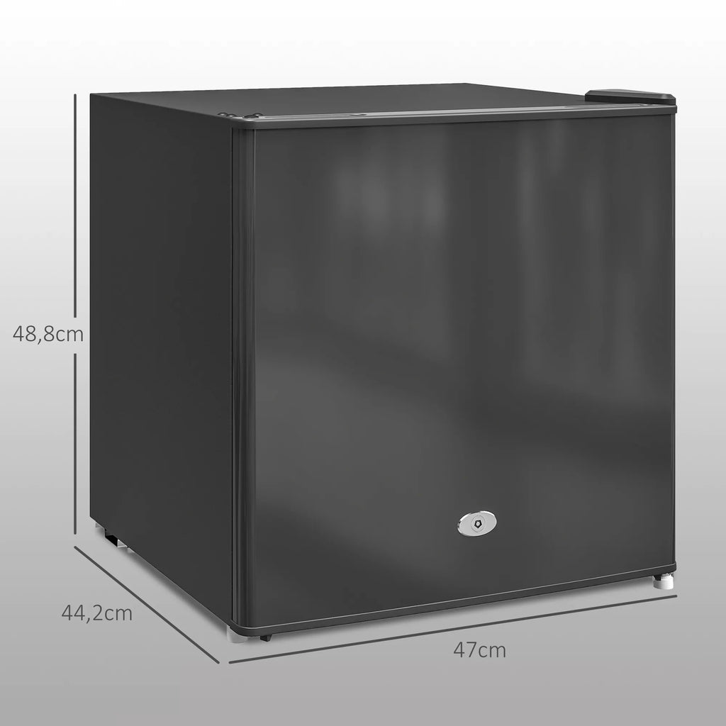 Mini šaldiklis 35 l Elektrinis laisvai pastatomas šaldiklis 45 W Mini šaldiklis 47 x 44,2 x 48,8 cm Juodas