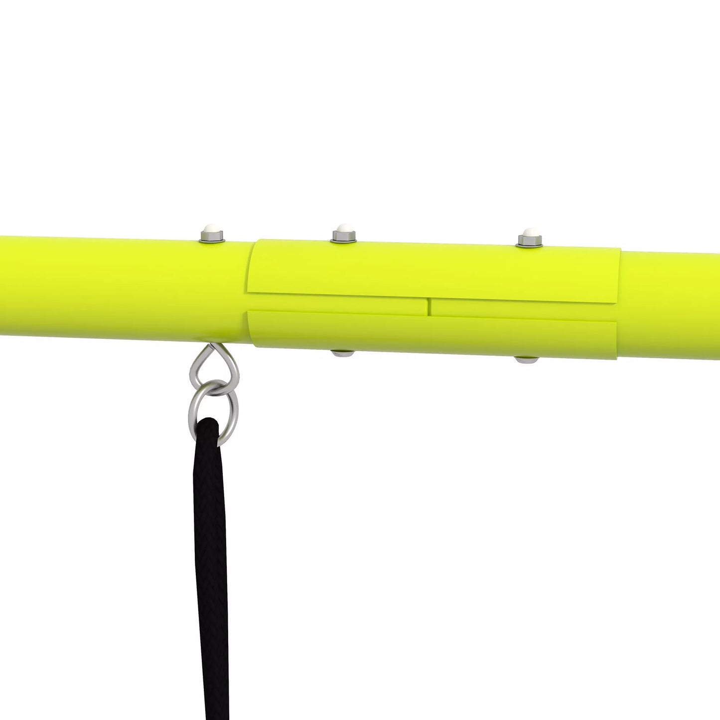 Vaikų sūpynių komplektas, su laipiojimo tinklu ir kopėčiomis, vaikams 3-8 metai, plieno rėmas, žalias