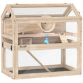 Žiurkėno narvas, 3 aukštų, su nuimamu padėklu, akriline plokšte ir bėgimo ratuku