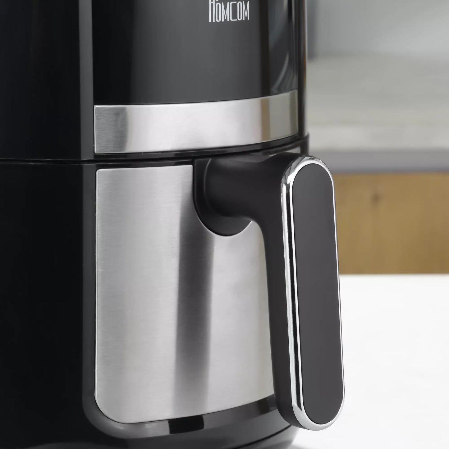 Karšto oro grucintuvas 4L, 12 programų, temperatūra 80-200° C, nelipni danga, juodas